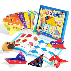 Kit de Bricolage pour Enfants en Gros : Livre d'<span class=keywords><strong>Origami</strong></span> et de Pliage Étape par Étape, Projets Artistiques et Artisanaux DIY Riches en <span class=keywords><strong>Animaux</strong></span> en Papier, Jouet - Product Image 5