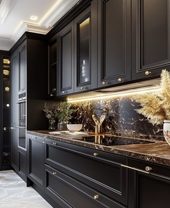 Mobili da Cucina Modulari di Lusso Personalizzati, Design 3D Gratuito, Direttamente dalla Fabbrica, Stile Moderno e Lussuoso per Villa, Assistenza Tecnica Online - Product Image 5