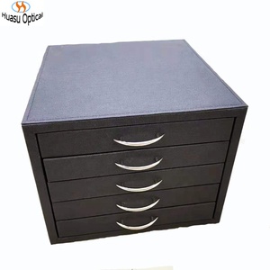 Cổ điển thông minh Máy tính để bàn kính mát hiển thị Khay hộp Bảng kính mắt lưu trữ trường hợp Eyewear hiển thị - Product Image 2