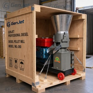 Pellettatrice Diesel da 35 CV per Mangimi <span class=keywords><strong>Animali</strong></span>, 400-600 kg/ora, con Matrice a 3 Rulli da 248 mm per Alimenti per Pollame, Bovini e Ovini in Allevamento - Product Image 6