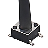 Interrupteur tactile SMD VAOHM VA-TSP4SB-S8H 6 mm x 6 mm x 8,0 mm (1 sac/1000 pièces)
