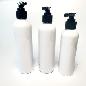Pet mỹ phẩm Lotion chai chân không 100ml 120ml 150ml nắp màu đen 200ml rửa tay nhựa trắng dầu gội chai rỗng chăm sóc da - Product Image 1