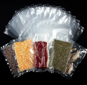 Sac de rangement sous vide à grain épais co-extrudé en nylon personnalisé poche de conservation sous vide de qualité alimentaire à compression d'air domestique