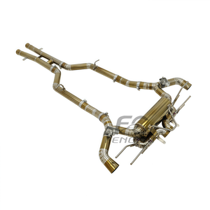 Système d'échappement Catback en alliage de titane Valvetronic pour Mercedes Benz AMG M178 <span class=keywords><strong>GTR</strong></span> 4.0 <span class=keywords><strong>T</strong></span>, tuyaux d'échappement et silencieux avec commande - Product Image 2