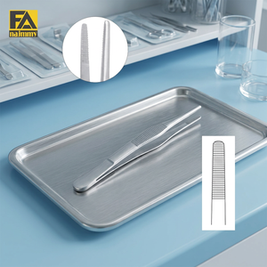 Pinzas Quirúrgicas de Acero Inoxidable con Punta de Precisión para Operaciones Médicas, Instrumento de Clase I con Certificación CE - Product Image 2
