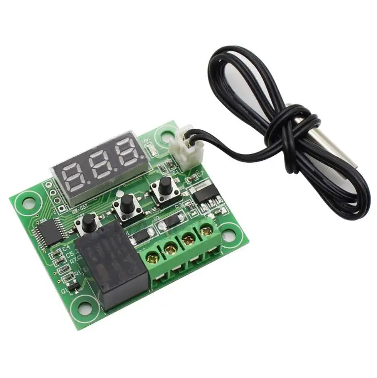 Digital Heat Cool Thermostat Temperature Control Switch Board + NTC Sensor