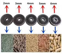 Matrice plate pour granulateur, taille de trou 2,5-8 mm en option, échantillon gratuit disponible pour machine à granulés d'aliments et de bois