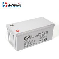 Batterie solaire au gel Dongle High Technology Deep Cycle Lead Acid DB200-12 12V 200Ah