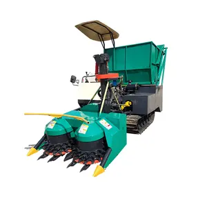 Factory Supply Zelfrijdende Landbouwmachines Crawler Multi Crop Reed Alfalfa Hooi Ensilage Gras Harvester