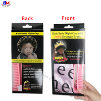 Emballage personnalisé à bas prix pour Durag, accessoires d'emballage pour cheveux, emballage pour bonnets capillaires