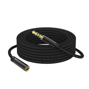 <span class=keywords><strong>Cable</strong></span> <span class=keywords><strong>auxiliar</strong></span> macho a macho de 3,5mm chapado en oro, extensión <span class=keywords><strong>auxiliar</strong></span> de Audio de 3/5/8M para teléfono, coche, auriculares, micrófono MP3 - Product Image 1