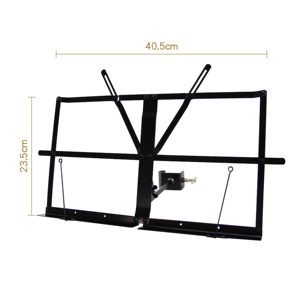 K-8293B-1 Easy To Transport And Store Clamps Securely To A <b>Microphone</b> <b>Stand</b> Music Holder <b>Stand</b> - Product Image 3