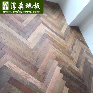Suelo de madera de espiga de Ipe sólido de América del Sur, suelo de madera dura de Lapacho sólido - Product Image 1