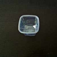 Boîte en plastique transparente jetable personnalisée, de qualité alimentaire, en PP/PET, de forme rectangulaire, taille et couleur personnalisées, épaisseur 0,2-2 mm, utilisation alimentaire