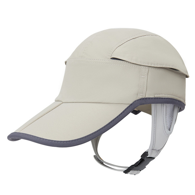 Foldable Beach Hat Sun Blocking Surfing Cap UV protection Baseball Cap Windproof Quick-drying Cap