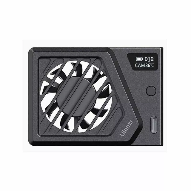 Ulanzi CA25 Camera Cooling System New Version Heat Sink Cooling Fan for Sony Canon FUJIFILM Nikon ZV-E1 FX30 A7M4 R8 R7 R6 XT4