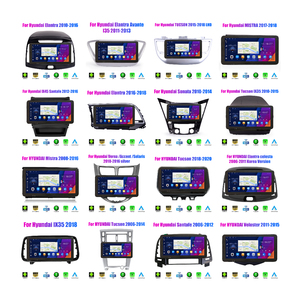 Máy Phát Âm Thanh Stereo 2 Din Cho Xe Hơi Android Máy Phát <span class=keywords><strong>MP5</strong></span> Cho Dòng Xe Hyundai Máy Phát DVD Âm Thanh Xe Hơi Tự Động Điều Hướng GPS WiFi - Product Image 1