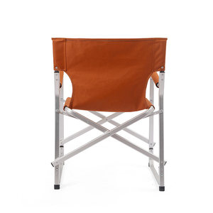 Silla Plegable para Exteriores, Color Café, de Aleación de Aluminio, con Respaldo, Portátil y Ligera, 61X53X83CM - Product Image 3