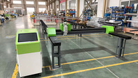 Machine de découpe laser fibre CNC intelligente à refroidissement par eau, nouvelle conception compacte, TOPLOONG, contrôle Cypcut, écran tactile, IA pour tôles