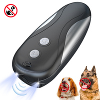 Répulsif à ultrasons pour chiens, dispositif anti-aboiement portable, alimenté par batterie, construction en plastique, outil de dissuasion pour animaux