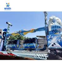 Personnalisable Top Spin Ride Jeux de plein air passionnants pour enfants Parc d'attractions Installations de l'usine Prix direct