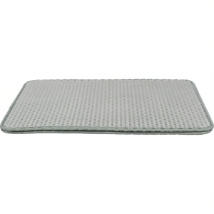 Alfombrilla para caja de arena para gatos EVA, 58 x 75 cm, gris, higiénica, con filtro - Product Image 2