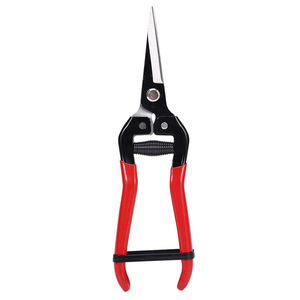 Long Straight-Tipped Pruning Shears Steel Blade Bypass Type For Fruit Vegetable Grape Picking Zhejiang Origin - Product Image 5