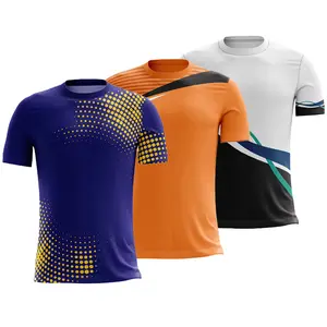 Bán chạy nhất đào tạo cầu thủ Jersey bóng đá T-shirt thể thao cho người lớn bóng đá Jersey