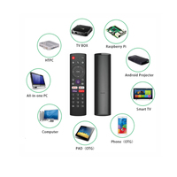Remote Control Suara BT Pengganti dengan IR Learning untuk Q3 MAX TV Stick Q10 Lemon TV Mini L1 L2 Q5 Plus TV98 TV Box