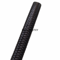 Yeni tasarım 12*6mm siyah kahverengi düz kare deri halat DIY erkekler için kesintisiz örgülü kordon bilezik takı zanaat yapma aksesuarları