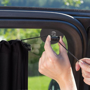 Car Sunshade Curtains 65x50 Cm Double Suction Cup Side <b>Window</b> Privacy Protection Heat <b>Insulation</b> Opaque Type - Product Image 4