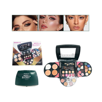 DOOUCI OEM/ODM Makeup Kosmetik All in One Bedak & Primer Wajah Set Palet Makeup Portabel Perlengkapan Kosmetik Perjalanan