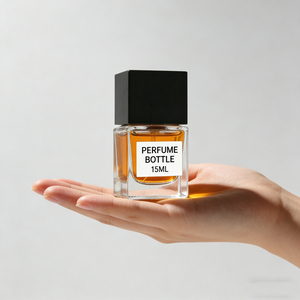 Fabrieksgroothandel Aanpasbare 15ml Transparante <span class=keywords><strong>Mini</strong></span> Draagbare Vierkante Spuitfles met Pomp, Aangepaste Verpakking Glazen Fles - Product Image 5