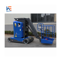 Ucuz Fiyat 10.5m 1.2m 200KG Havaalanı Taşınabilir Mobil Adam Kaldırma Platformu Salıncaklı Bomlu Kaldırıcı