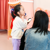 Salon de beauté pour enfants Moetry, jeu de rôle, aire de jeux intérieure, maison de jeu, salle de maquillage rose
