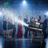 Machine à neige en métal Super 600W avec télécommande pour mariages, fêtes de Noël, festivals, utilisation sur scène en extérieur/intérieur