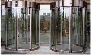 Điện Áp Rộng Tự Động Kính Cong Kính Cửa Trượt Hệ Thống Với Giấy Chứng Nhận CE - Product Image 4