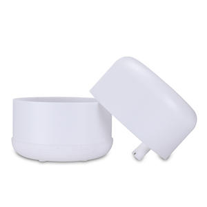 เครื่องเพิ่มความชื้นในอากาศแบบอัลตราโซนิกแบบง่าย 300 มล. USB เครื่องกระจายน้ำมันหอมระเหยสีขาวแสงสีรุ้ง 2-8 ชั่วโมงตัวจับเวลาสำหรับใช้ในบ้านสำนักงาน - Product Image 3