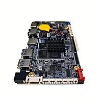 Carte de contrôle LVDS RK3566, carte mère Android Rockchip Debian pour écran publicitaire LCD, signalisation numérique, tablette Android