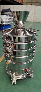 <span class=keywords><strong>OZEO</strong></span>-Tamis vibrant de 800mm de diamètre en acier inoxydable 304 pour l'alimentation animale - Product Image 3