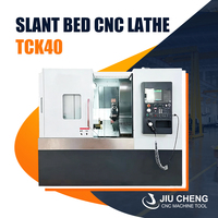 Tour CNC à banc incliné TCK40 – Centre de tournage de précision haute rigidité pour le travail des métaux