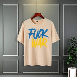 เสื้อยืดถักคอกลมผ้าโพลีเอสเตอร์สำหรับผู้ชายแบบ100% ใหม่เสื้อลายวินเทจดิจิตอลพิมพ์ตัวละครทรงหลวมแขนสั้น180g มีแพทเทิร์น - Product Image 3