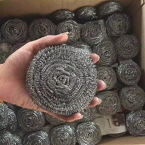 Penjualan terlaris piring baja tahan karat SS410 kawat penggosok piring bola penggosok untuk membersihkan piring - Product Image 2