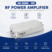 Amplificador de RF de fuente digital personalizable GaN, 400-500 50W de alta ganancia, anti-drones