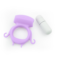 Penisring Silikon Vibrierender Cockring Männer Erektionshilfe Sexuelle Stimulationsvorrichtung Lustring Erwachsenen-Sexspielzeug USB