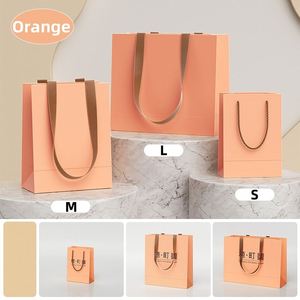 Custom Eco-Retainable Thick Ribbed Foldable <b>Black</b> Square Paper <b>Bag</b> for Food Take for Away <b>Black</b> Letter Pattern - Product Image 6