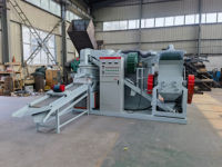Granulateur automatique de fil de cuivre BRD, contrôlé par PLC, puissance 80 kW, capacité 800-1000 kg/h, recyclage de fil de cuivre usagé, haute pureté