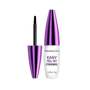 Gel Sourcils Semi-Permanent Effet Peel-Off OEM – Teinture Longue Durée Jusqu'à 5 Jours – Application et Retrait Faciles – Couleurs Personnalisées Marque Privée – Emballage Personnalisé - Product Image 1