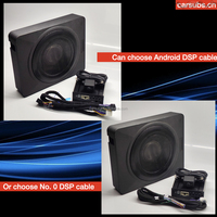 Coffre de voiture Subwoofer mince 10 pouces Porté RMS 200W avec amplificateur monobloc RMS 400W Classe D