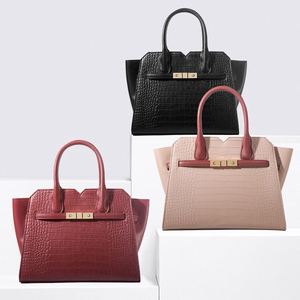Bolso de Mano de Lujo para Mujer 2025, Bolso de Hombro de PU de Diseño, Bolso Bandolera con Patrón de Cocodrilo de Alta Calidad, Sac à Main Femme Luxe - Product Image 1